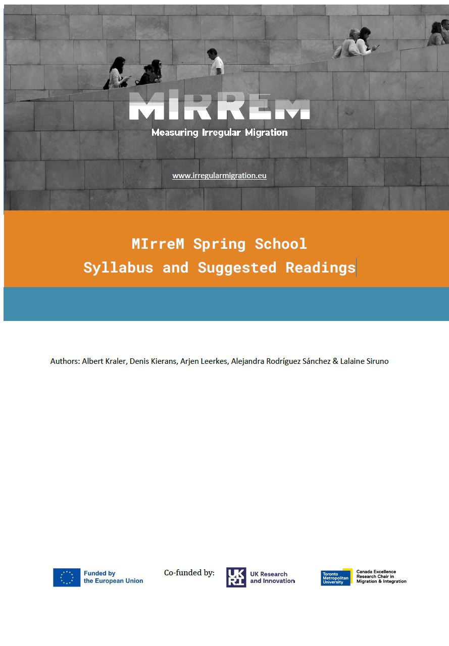 MIrreM Spring School: Syllabus and Suggested Readings